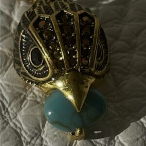 Kurt Geiger Gold-Tone Pendant Necklace NWT